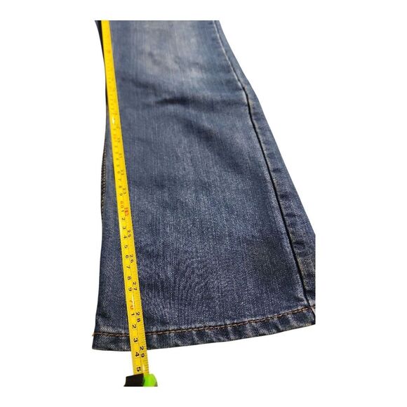 Levi's 505 Regular Fit Size 14 Regular W27 L27 Bootcut Medium Wash Streetware - Picture 5 of 11